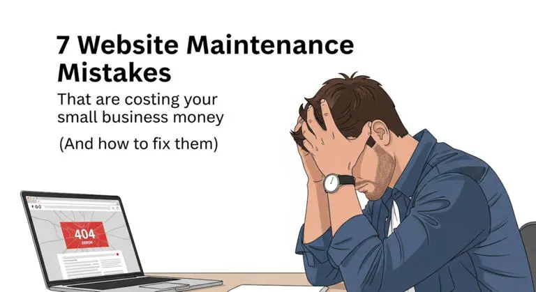 7 Website Mistakes