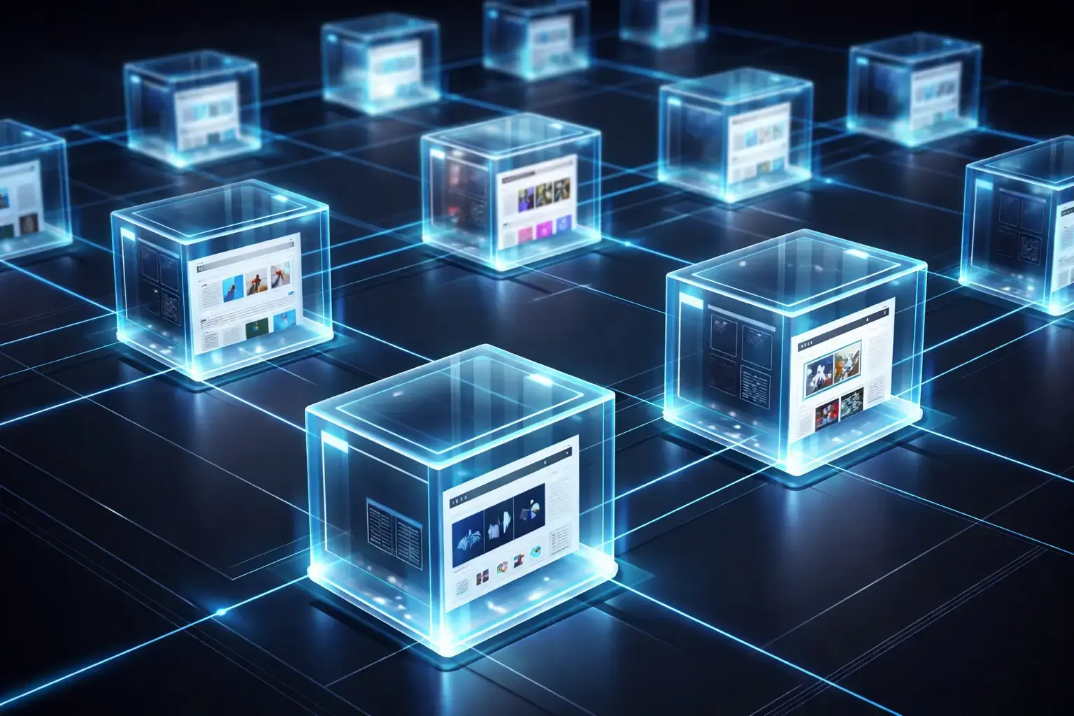 Cloud-based website backup system illustrating automated data protection for small business sites