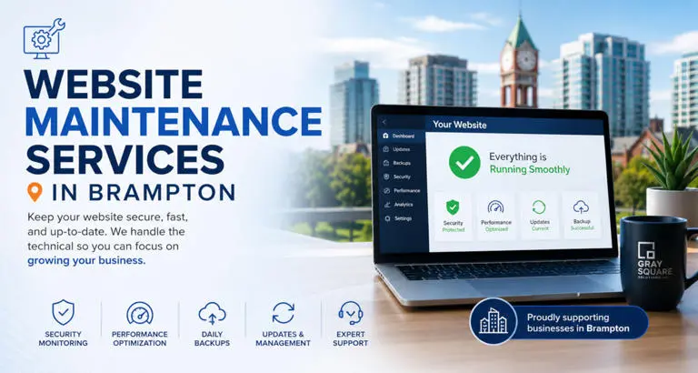 Website Maintenance Services in Brampton, Explained