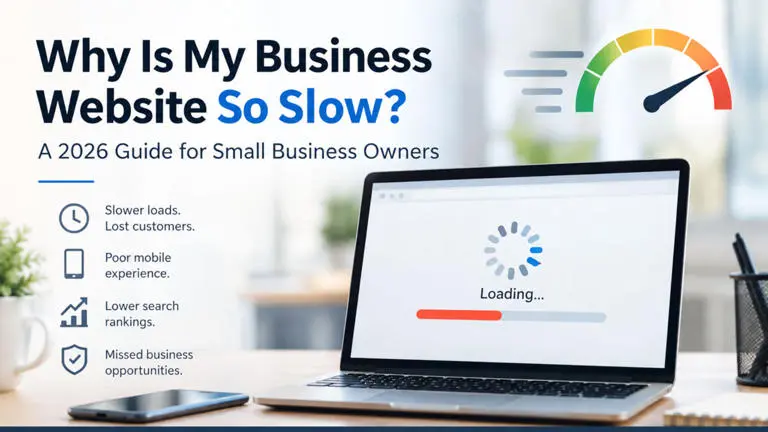 Why Is My Business Website So Slow? A 2026 Guide for Small Business Owners Why Is My Business Website So Slow? A 2026 Guide for Small Business Owners